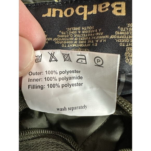 Barbour Vest Womens 6 Green Blue Tartan Betty Quilted Lined Gilet Quiet Luxury - Picture 9 of 9